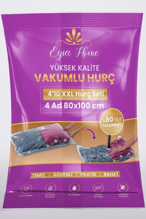 4'lü XXL Vakumlu Poşet Seti (Vakumlu Hurç) - 2