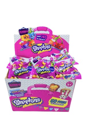 5 Adet Shopkins Cici Bici Oyuncak Poşetli Süpriz Paket P7128S1220 - 4