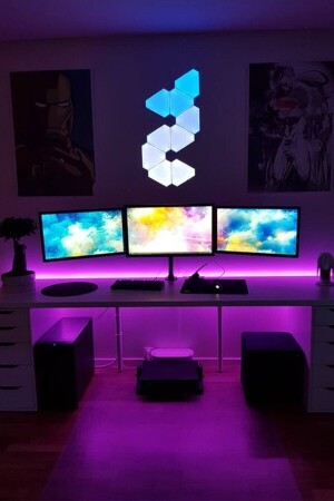 5 Mt Animasyonlu Tak Çalıştır Kumandalı Rgb Şerit Işık Aydınlatma 5 Metre-yapışkan Set Ultra Pixel - 6