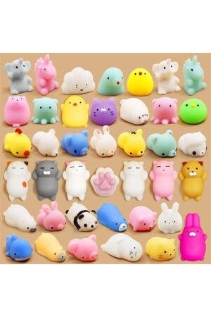 5 Stück Tier Sukushi Süßes Stress Kinder Schulgeschenk Squishy Tierspielzeug - 3