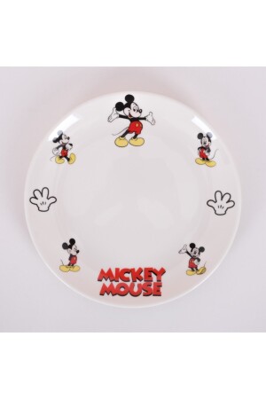 5-teiliges Kinder-Frühstücksset aus Porzellan mit Mickey-Mouse-Muster MCKYMS5 - 5