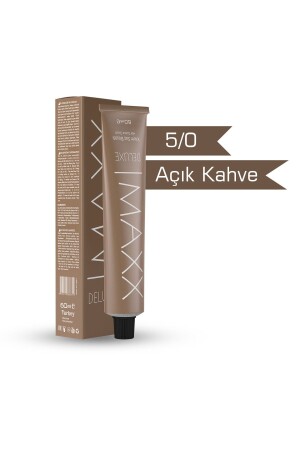 5.0 Açık Kahve Krem Tüp Boya -60ml - 1