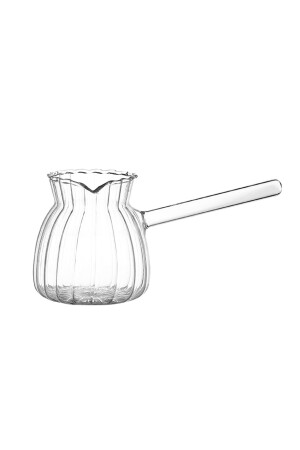 500 ml Sefa Kaffeekanne aus hitzebeständigem Glas mit Streifen - 2