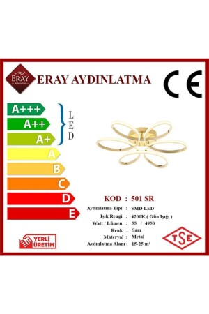 501 Sarı Led Avize 501 SR - 5