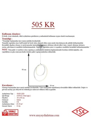 505 Chrom-LED-Kronleuchter 505 KR - 6