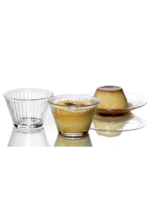 53298 Pudding-Karamell-Schüssel – Mehrzweck-Glasschüssel 12 Li pb53298-3 - 4