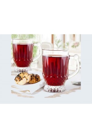 55871 Coffee Mugs & Cups Kulplu Çay Bardağı 165 Cc 6lı P55871 - 5