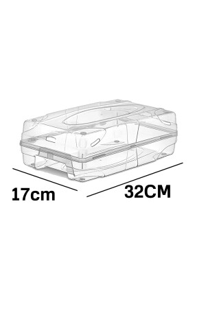 5'li Kadın Ayakkabı Saklama Kutusu - Şeffaf Dekoratif Ayakkabı Düzenleyici Kutu Seti - 5