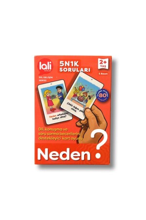 5n1k Konuşma Becerisine Destek Neden Kart Oyunu LA210009 - 1