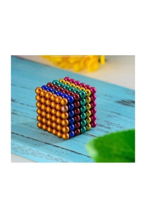 6 Farben 5 mm 216 Stück Neocube Neodym-Magnetwürfel Magische Magnetkugeln - 5