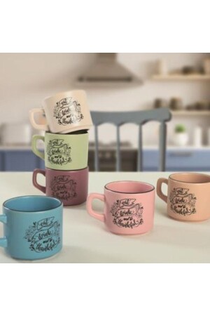 6-teilige Teetasse bunt - 2