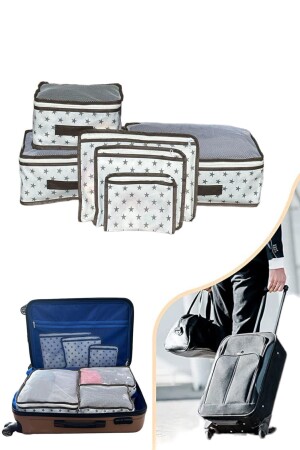 6-teiliges Koffer Organizer Koffer Organizer Set Reisetasche - 5