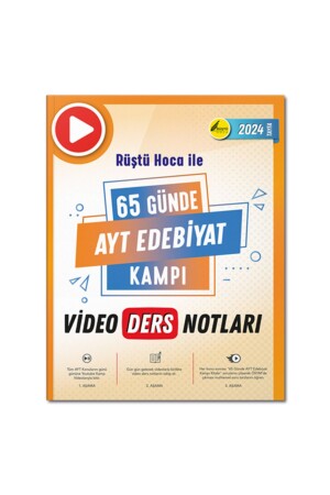 65 Günde Ayt Edebiyat Video Ders Notları - 2