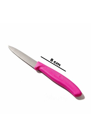 6.7606.l115 Soyma Bıçağı - Pembe-8 Cm - 6