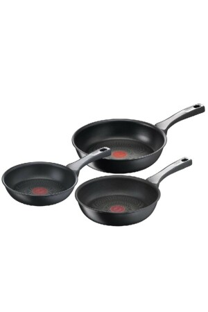 6x Unlimitedone Indüksiyon Tabanlı 3'lü Tava Seti Tefal 20 24 28cm 1-T - 3