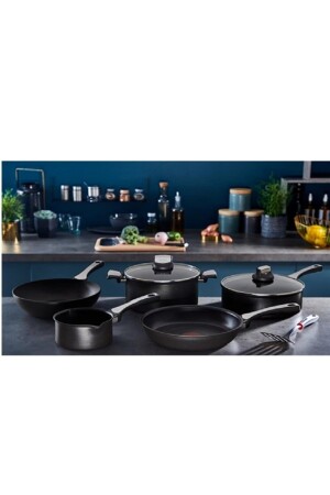 6x Unlimitedone Indüksiyon Tabanlı 3'lü Tava Seti Tefal 20 24 28cm 1-T - 7