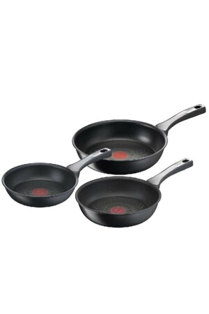 6x Unlimitedone Induktionsboden 3-teiliges Pfannenset Tefal 20 24 28cm 1-T - 1