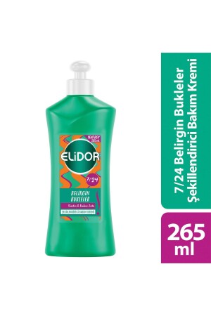 7 24 Şekillendirici Saç Bakım Kremi Belirgin Bukleler Elastin Badem Sütü 265 ml - 2