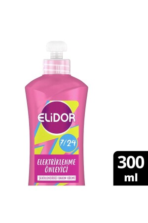 7-24 Şekillendirici Saç Bakım Kremi Elektriklenme Önleyici 300 ml - 2