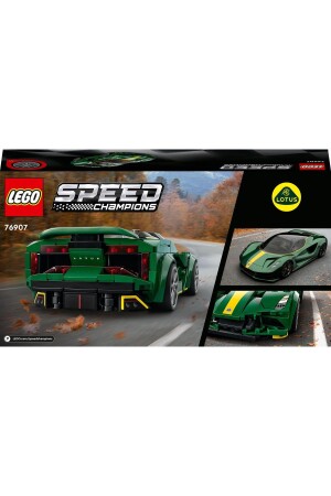 76907 Speed Champions - Lotus Evija, 247 Parça 8 Yaş S29552 - 5