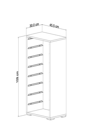 8 Körbe Mehrzweckschrank, Küchenschrank, Kinderspielzeugschrank, Spielzeug-Organizer AROD1 - 6