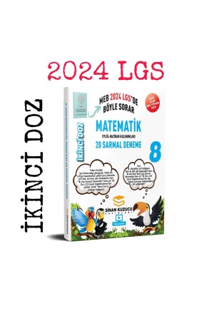 8. Sınıf İKİNCİ DOZ Sarmal Branş Denemeleri MATEMATİK ( 2024 LGS ) - 2