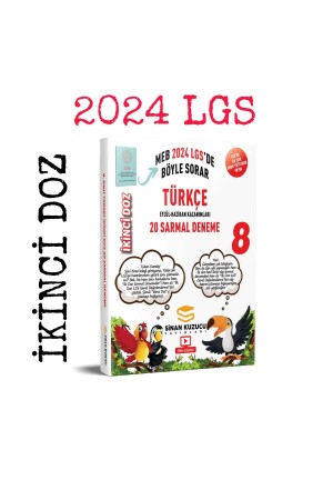 8. Sınıf İKİNCİ DOZ Sarmal Branş Denemeleri TÜRKÇE ( 2024 LGS ) - 2