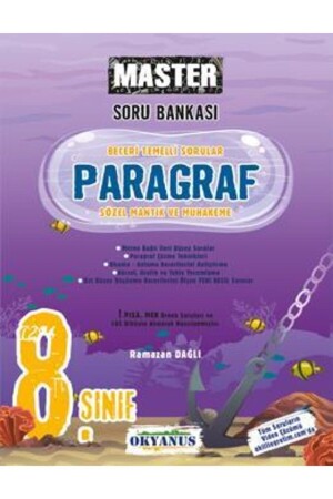 8. Sınıf Master Paragraf Soru Bankası - Ramazan Dağlı - Okyanus Yayınları - 9786057985682 - 1