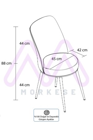 80x130(kapalı) 80x170(açık) 6 Sandelyeli Açılabilir Yemek Masası Takımı Mutfak Masa Takımı-pembe - 6