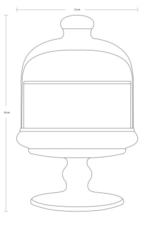 96878 Mini-Patisserie-Glocke mit Fuß 96878-1113047 - 6