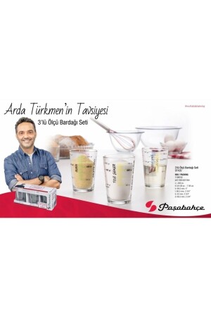 97420 Tumbler Arda Türkmen Messbecher-Set – 200 ml EVİDEAPCS164 - 4