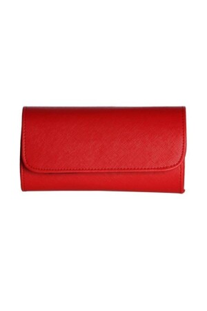 Abendkleid-Portfolio-Clutch – Rot - 5