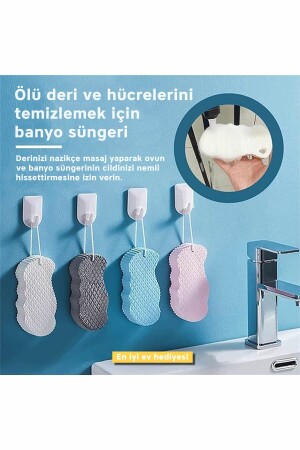 Abgestorbene Hautreiniger, magisches Bad, Luffa, Peeling-Tuch, Körperdusche, Schwammmassage - 7