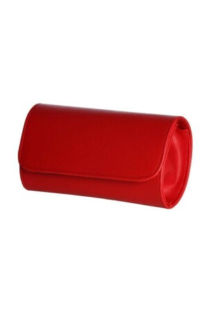 Abiye Portföy Clutch Çanta - Kırmızı - 7