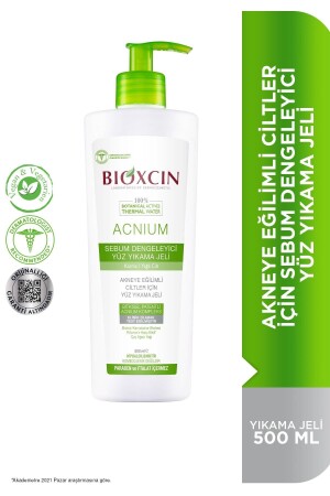 Acnium Sebum Dengeleyici Yüz Yıkama Jeli 500ml - 3