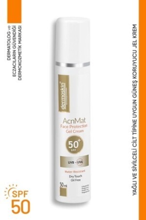 AcnMat SPF 50- Güneş Koruyucu Jel Krem 50ML - 4