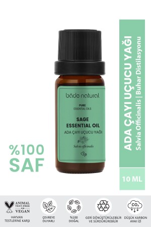 Adaçayı Uçucu Yağı %100 Saf 10 ml BN-095 - 2