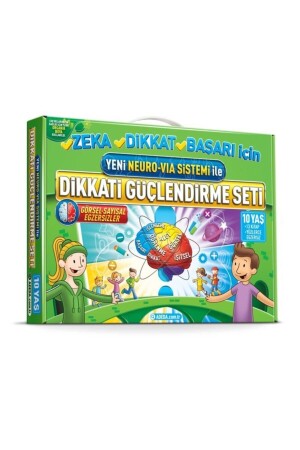 Adeda Dikkati Güçlendirme Seti 10 Yaş - Yeni Neuro Via Sistemi Ile 117823 - 2