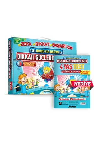 Adeda Neuro Via Dikkati Güçlendirme Seti 4 Yaş ve Görsel Dikkat - 1