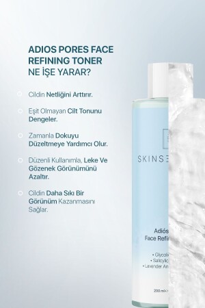 Adiôs Pores Face Refining Toner (Glykolsäure 5 % – Salicylsäure 0).5) Goodbye Tonic für die Poren - 4