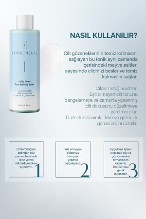 Adiôs Pores Face Refining Toner (glycolic Acid 5%- Salicylic Acid 0.5) Gözeneklere Elveda Tonik - 5