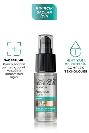 Advance Techniques Lockenverstärkendes Haarserum 30 ml. - 4