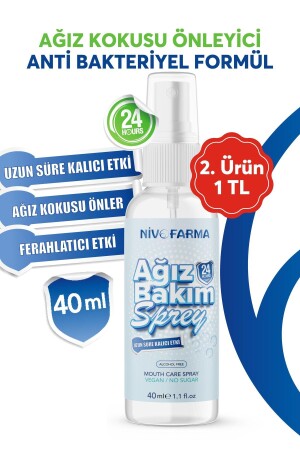 Ağız Kokusu Önleyici Sprey 40 ml Zengin Formülü Ile 4-6 Saat Ferahlık Spray Ağız Spreyi - 2