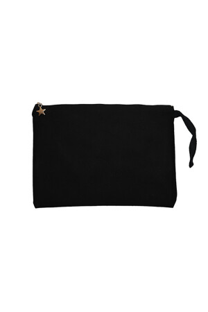 Ägypten-Ansichtsbuch Schwarze Clutch-gefütterte Geldbörse / Handtasche - 4