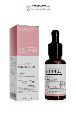 Aha 10 % Bha 2 % revitalisierendes Hautton ausgleichendes Gesichtspeeling-Serum 30 ml TYC00827171894 - 3