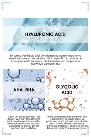 Aha & Bha Canlandırıcı & Cilt Tonu Eşitleyici Peeling Cilt Bakım Serumu 30 ml - 6