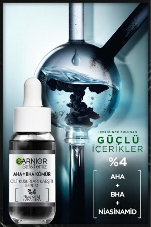 Aha Bha Cilt Kusurları Karşıtı Serum %4 [niasinamid Peeling Etkili Aha Bha] 30ml - 5