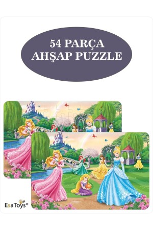 Ahşap 54 Parça Çocuk Puzzle - 3