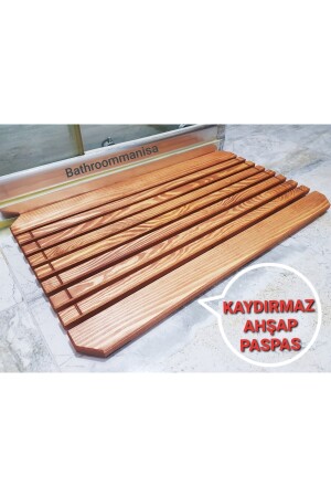 Banyo Kaydırmaz Ahşap Paspas Bt2020 - 3