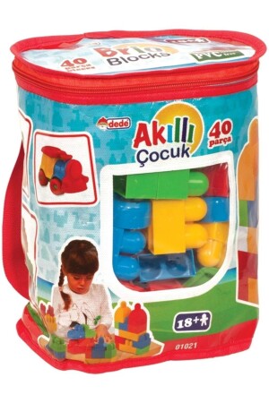 Akıllı Çocuk 40 Parça Lego 01021 - 1